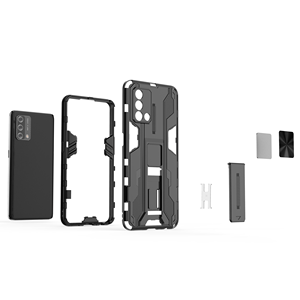 Cover rigida antiurto con supporto magnetico per smartphone <span class=keywords><strong>OPPO</strong></span> <span class=keywords><strong>A74</strong></span> 4G - Product Image 5