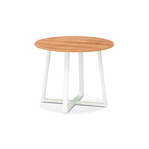 Hàn Quốc Thiết Kế Hiện Đại Vòng Tròn Bằng Gỗ Bảng Với Tiết Kiệm Không Gian Kim Loại Cơ Sở Cho Trong Nhà/Ngoài Trời Phòng Chờ & Cafe Sử Dụng Được Thực Hiện Trong Hàn Quốc - Product Image 2