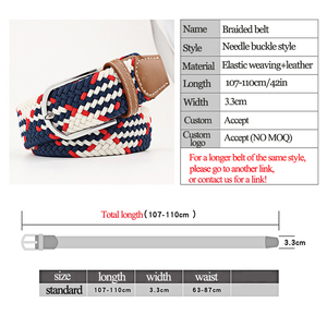 <span class=keywords><strong>Ceinture</strong></span> de golf en Offre Spéciale personnalisée en usine <span class=keywords><strong>Ceinture</strong></span> élastique extensible <span class=keywords><strong>Ceinture</strong></span> <span class=keywords><strong>tressée</strong></span> pour <span class=keywords><strong>homme</strong></span> - Product Image 4