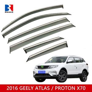 Pare-soleil latéral pour fenêtre de voiture, déflecteur de pluie pour GEELY ATLAS/ PROTON X70 - Product Image 2