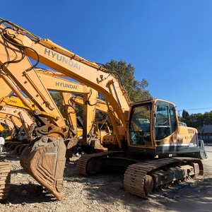 รถขุดมือสองนำเข้าจากเกาหลี รถขุดตีนตะขาบมือสอง Hyundai 220LC 9S สำหรับขาย - Product Image 1