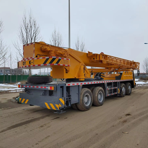 2022 50 tấn cho sử dụng xe tải cẩu qy50k 80% New 5 phần Telescopic Boom 55m nâng chiều cao weichai động cơ động cơ hộp số bơm - Product Image 2