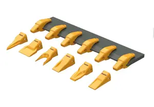 Escavatore benna dente tagliente e rigida benna denti adattatore per PC200 CAT320