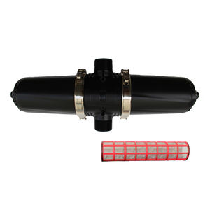 Filter layar kompak plastik, 50mm 2 inci tipe Y, perawatan air irigasi berulir koneksi tetes 7 buah - Product Image 5