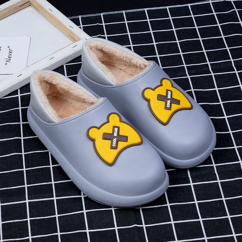 Hopeful Womens Fur Clogs Bedroom Home Women Slippers 2021 Indoor Plush Slippers Winter Women Soft House Slippers