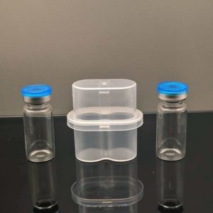थोक अनुकूलन 10ml 2-टुकड़ा बाँझ वैक्सीन भंडारण बॉक्स, प्लास्टिक छोटे शीरे धारक, पेप्टिडेपलाइनों की छोटी शीशियों के लिए उपयुक्त - Product Image 3
