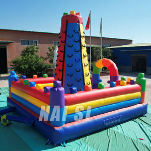 Mur d'escalade gonflable pour enfants, jeux de mur d'escalade, jeux d'intérieur et d'extérieur, mur de montagne commercial à vendre - Product Image 4