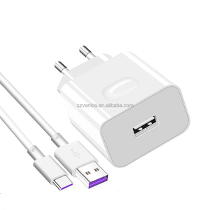 Chargeur d'origine 5V 4.5A EU <span class=keywords><strong>Supercharge</strong></span> pour <span class=keywords><strong>Huawei</strong></span> Mate 9 10 20 P10 Plus 5V 4.5A 22.5W Super Chargeur avec câble Type C 5A - Product Image 1