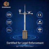 Monitor de Ruido Ambiental ENSENMAX NOISE-300 Clase 1, Certificado CPA CCEP, Medidor de Nivel de Sonido para Exteriores con Integración Meteorológica