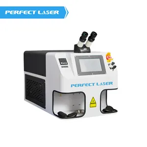 Perfect Laser- Dual CCD Camera Display Portable Desktop 100w/150w Laser Soldering Machine For Jewelry