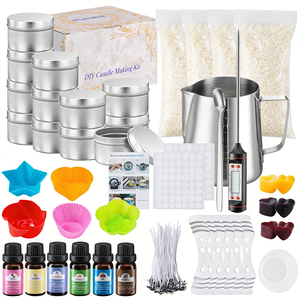 Empaque de Velas con Logotipo Personalizado, Recipiente Blanco Premium, Mezcla de Fragancias, Programa de Evaluación para Minoristas, Edición Deluxe - Product Image 1