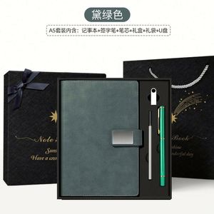 Wholesale 2026 Luxury OEM Executive Diary Notebook Design Black Brown PU Leather Hard Cover Monthly <b>Magnetic</b> Buckle Planner Pen - Product Image 3