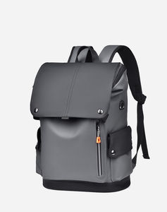 Zaino per Laptop da <span class=keywords><strong>Uomo</strong></span> Trendy <span class=keywords><strong>di</strong></span> Grande Capacità IStapromo, in PU con Cerniera Impermeabile, Porta USB, Funzionale Unisex per Sport e Scuola - Product Image 5