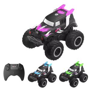 Voiture télécommandée amphibie SJY-Q182 pour l'eau et la terre, 2.4G RC, Monster Truck à grandes roues 1:24, jouet cadeau pour enfants - Product Image 1