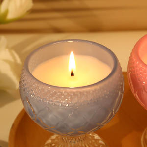 Hot Sale Soja Wachs Ätherisches Öl Duft kerze Luxus Duft Rauchfreie Kerzen Duft - Product Image 5