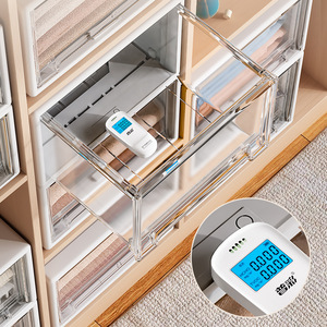 Clothing Organizer <b>Plastic</b> <b>Storage</b> <b>Drawer</b> Rectangle Covered For Wardrobe Closet Bedroom Dormitory Use - Product Image 3