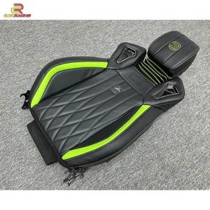 Asientos de Cuero de 2 Piezas Estilo B, Color Verde Personalizado AU-916 para Mercedes Benz Clase G W464 G500 AMG G63 G550 2019-2024 - Product Image 3