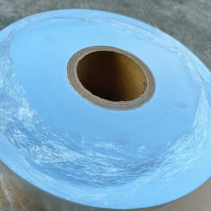 Korea Popular 90gsm Art Self-adhesive <b>Paper</b>/ Acrylic/ European <b>Blue</b> Glassine Jumbo Label <b>Rolls</b> - Product Image 3