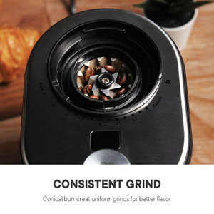 Smerigliatrice di fagioli con varia <span class=keywords><strong>macinare</strong></span> le impostazioni 100g di capacità automatica bava di <span class=keywords><strong>caffè</strong></span> per la stampa francese <span class=keywords><strong>caffè</strong></span> a goccia - Product Image 3