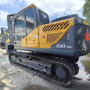 Excavatrices Hyundai 150-9S d'occasion à vendre, modèles 2018-2021, fabrication coréenne d'origine, moteur 112 kW, équipement hydraulique en stock - Product Image 4