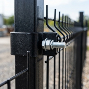 Panneaux de clôture 3D renforcés en acier galvanisé pour la défense périmétrique des prisons - Product Image 6