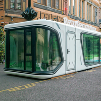 Maison Capsule Portable de Luxe Respirante à Installation Rapide pour Hôtels – Conteneur Préfabriqué Mobile de Haute Qualité avec Structure en Acier Personnalisable