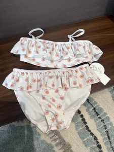 Venta al por mayor de trajes de baño de una pieza para niñas con volantes, conjuntos de bikini para niñas, bikini con volantes fruncidos Bloom, ropa de baño Bloom - Product Image 6