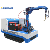 Carros Robóticos de Soldadura Móviles AGV Inteligentes Zhouxiang, Precio del Robot de Soldadura de Vigas de Acero