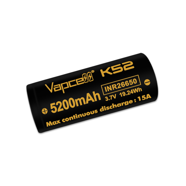 Best Quality 3.7 Volt 5000mAh 5200mAh 26650 Li-ion Battery 26650 Battery