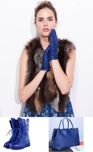 Printemps et été nouvelle mode en cuir de mouton véritable <span class=keywords><strong>style</strong></span> <span class=keywords><strong>marin</strong></span> bleu chaud pour chaussures et meubles approvisionnement de race mixte - Product Image 5