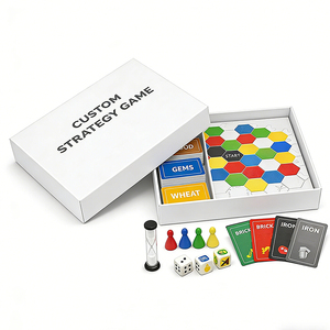 One-stop Service OEM Board Game Customization with Game Cards Rigid <b>Box</b> Packaging Manufacturer Party Table Game for Adults - Product Image 4