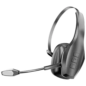 Professional Trucker Wireless Headset ENC Noise Canceling Headphones Call Center Telephone Headset For PC Cell Phone Skype Zoom