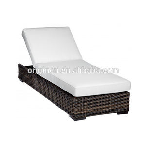 Meubles d'extérieur <span class=keywords><strong>de</strong></span> jardin simples <span class=keywords><strong>de</strong></span> couleur antique lits <span class=keywords><strong>de</strong></span> jour en osier en rotin imperméables pour bronzer - Product Image 1