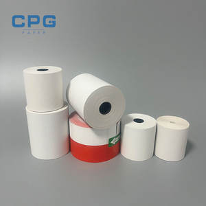 Fournisseur direct du fabricant, papier thermique optique stable sans BPA, 80x70mm 80x80mm 48gsm, rouleau de papier pour caisse enregistreuse, papier pour reçus de restauration - Product Image 1
