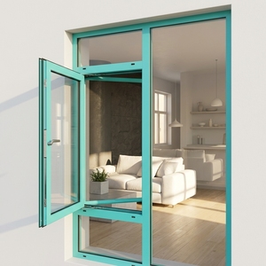 Ventana Abatible con Rotura de Puente Térmico, Aislamiento Térmico, Alta Hermeticidad, Doble Acristalamiento y Mosquitera, Apertura Interior - Product Image 2