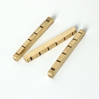 Donlis DIY Guitar Parts 43mm Solid Brass ST Guitar Nut for TL Nuts Wholesale Metal Nuts
