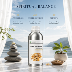 Huile de balsam de Gurjun (Dipterocarpus Turbinatus) 100% pure et naturelle pour l'équilibre spirituel, la méditation et la paix intérieure - Vente en gros - Product Image 1