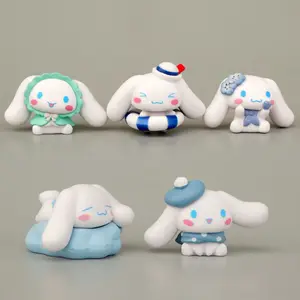 Dessin animé 3D figurines fabricant PVC modèle de haute qualité mignon cannelle figurine jouets pour enfants cadeaux promotionnels