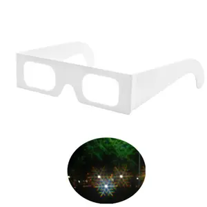 Christmas 3D Glasses - Holiday Specs Transform Lights into Magical Snowflake Snowman Xmas Tree Image