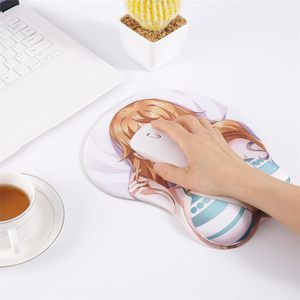 Vente en gros <span class=keywords><strong>Nami</strong></span> Anime 3D Cartoon Gel Sexy Japanese Girl <span class=keywords><strong>Breast</strong></span> Silicone Tapis de souris ergonomique pour tapis de souris avec repose-poignet - Product Image 4