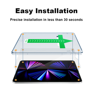9H แท็บเล็ตป้องกันรอยขีดข่วนใสกระจกนิรภัยอุปกรณ์ป้องกันหน้าจอติดตั้งง่ายสำหรับ <span class=keywords><strong>iPad</strong></span> <span class=keywords><strong>Mini</strong></span> Pro Air 8.9 10.9 11 12.9 - Product Image 3