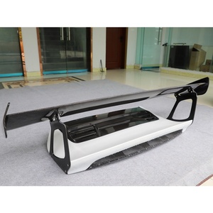 Panel Decorativo Trasero de Fibra de Carbono Estilo GT3RS para Automóviles 2011-2018, Nuevo, Compatible con 911 991 - Product Image 2