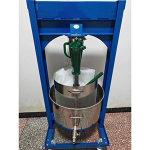 Presse manuelle commerciale 18L pour marc de vin, légumes, résidus d'huile, raisins et grenades - Product Image 6