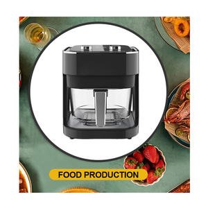 Freidora de aire <span class=keywords><strong>visual</strong></span> por voz, máquina de patatas fritas inteligente multifuncional, freidora eléctrica completamente automática - Product Image 6