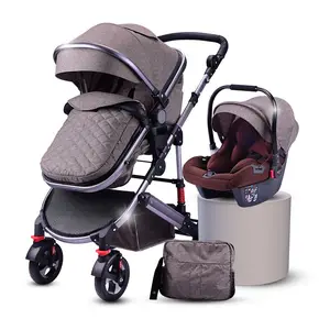 Wholesale fashion one hand folding baby stroller unique baby prams for UK