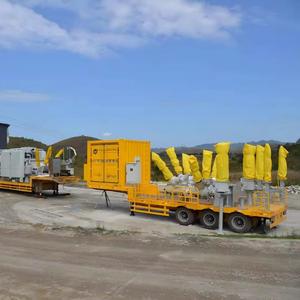 Poste de transformateur mobile simple/triple immergé dans l'huile 110 kV pour l'alimentation électrique d'urgence, destiné à la mise en service des projets de construction - Product Image 1