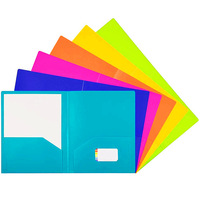 Carpeta A4 de papel Kraft con logotipo personalizado con bolsillo para tarjeta de Color Suministro directo de fábrica para papelería de oficina Carpeta de archivos de oficina de Manila
