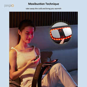 Mesin pijat sabuk pinggang panas elektrik, moksibusi perut dapat disesuaikan bertingkat - Product Image 2