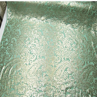 Tissu de Soie Coloré Islamique Vintage Coffre-fort Bosky Georgette Soie Lurex Tissu Paislay Métallique Blanc Tissu