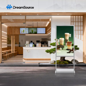 43 49 55 65 英寸液晶数字标牌显示屏 1000 尼特高亮度超薄数字标牌和显示屏信息亭触摸屏 - Product Image 1